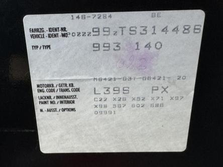 PORSCHE 993 911 CARRERA 4S RARE COLOUR COMBO / COLLECTORS ITEM